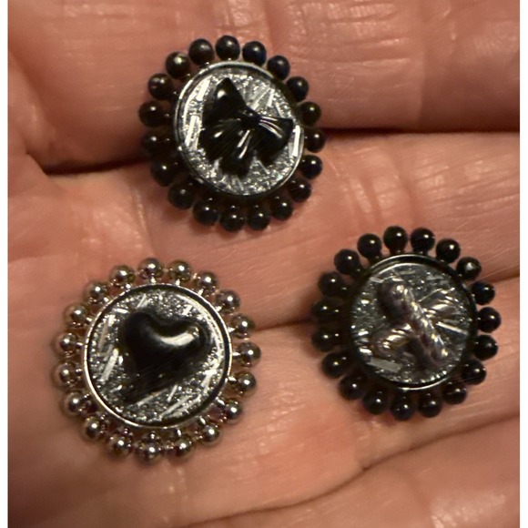 Jewelry | Vintage Incredible Rare Glasspainted Shank ...